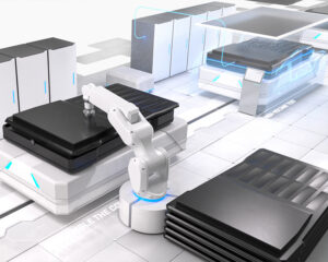 HMS Interaktive Präsentation 3D Visualisierung Roboter