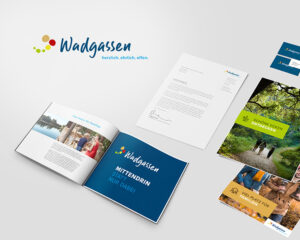 Wadgassen Corporate Design und Branding Broschüren