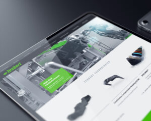 Teubert Corporate Design Tablet Mockup